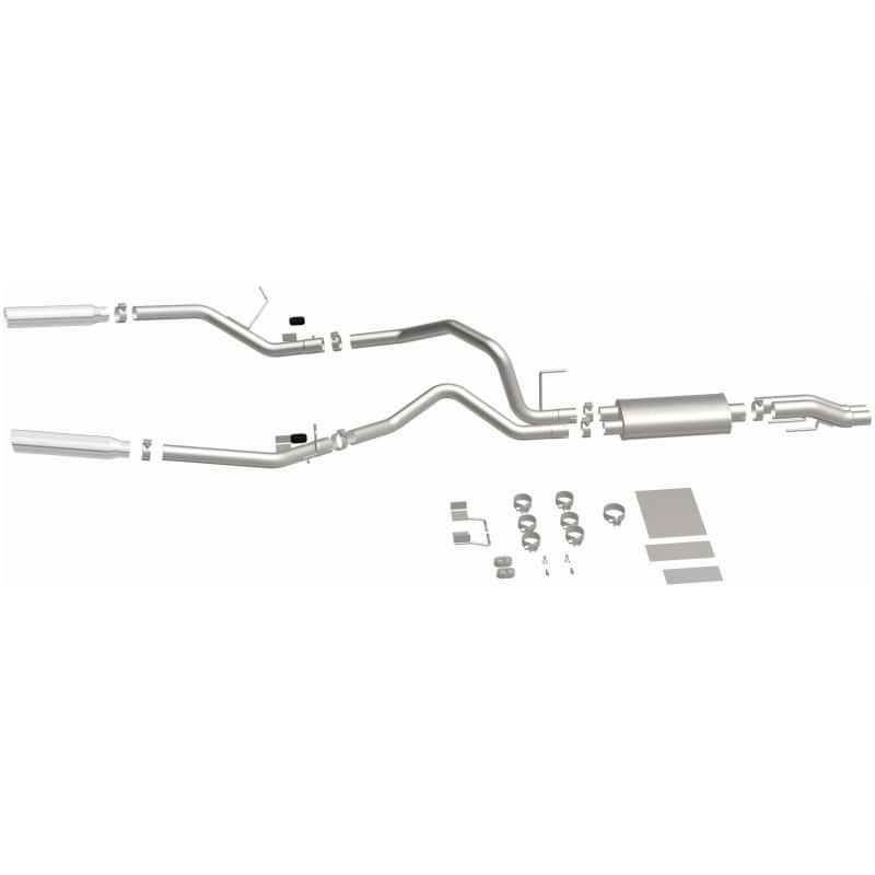Magnaflow — MagnaFlow 11 Ford F-150 3.7L/5.0L/6.2L SS Catback Exhaust Dual Split Rear Exit w/ 3.5in SS Tips
Cat-Back - view 27