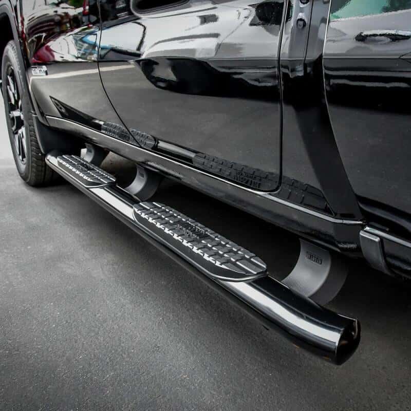 Westin — Westin 19-20 Chevrolet/GMC Silverado/Sierra 1500 Double Cab PRO TRAXX 4 Oval Nerf Step Bars - Black
Nerf/Step Bar - view 6