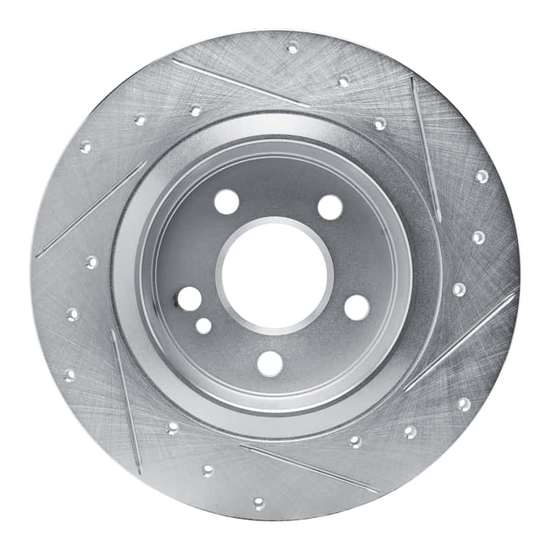 R1 Concepts — R1 19-26 Mercedes-Benz A220 Rear Left Drilled & Slotted Silver Brake Rotor
R1 Brake Rotor Drill - view 5