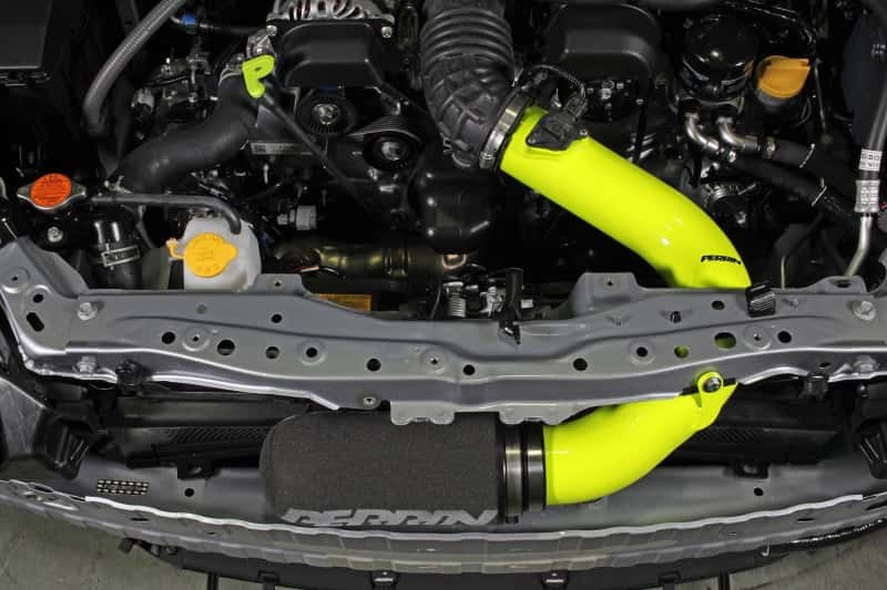 Perrin Performance — PERRIN 22-26 Subaru BRZ / Toyota GR86 Cold Air Intake - Neon Yellow - view 9