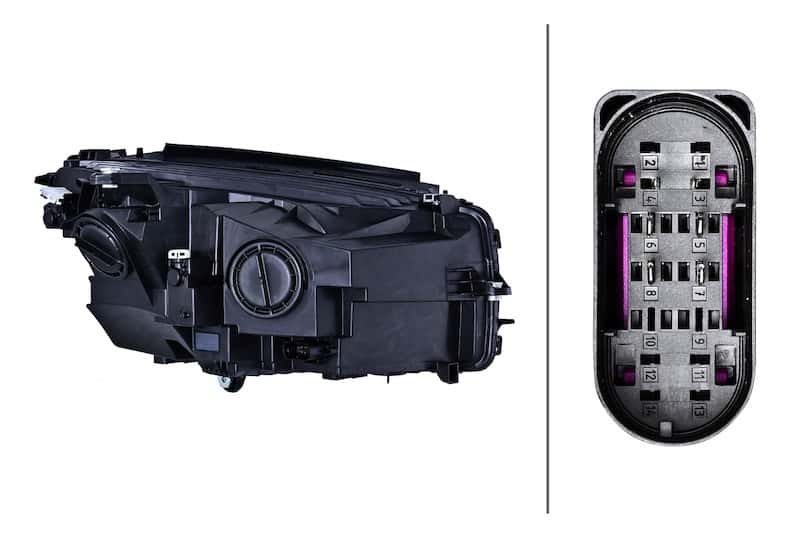 Hella — Hella 2016-2021 Mercedes-Benz GLC250 Headlight Assembly - view 2