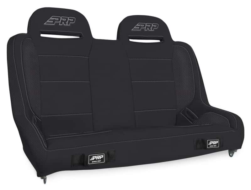 PRP Seats — PRP Jeep Wrangler JKU/JLU Elite Series Rear Bench- Black Vinyl
Bench - view 1