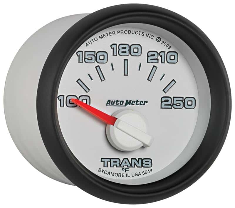 AutoMeter — Autometer Factory Match 52mm Short Sweep Electronic 100-250 Deg F Transmission Temperature Gauge
2-1/16" TRANS TEMP, - view 5
