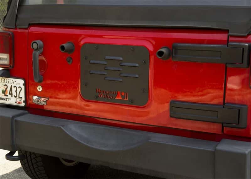 Rugged Ridge — Rugged Ridge Tire Carrier Delete Plate 07-18 Jeep Wrangler JK
SpareTireCrrDltPlt
OFFROAD_BUMPERS - view 3