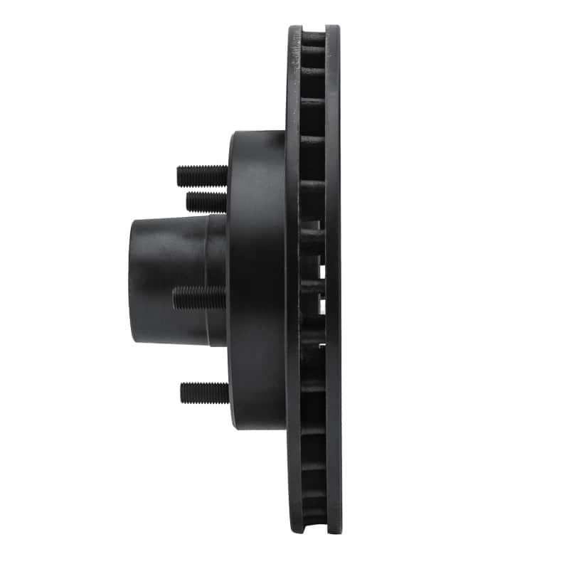 R1 Concepts — R1 1982-1995 Buick Regal Front Left Drilled & Slotted Black Brake Rotor
R1 Brake Rotor Drill - view 3