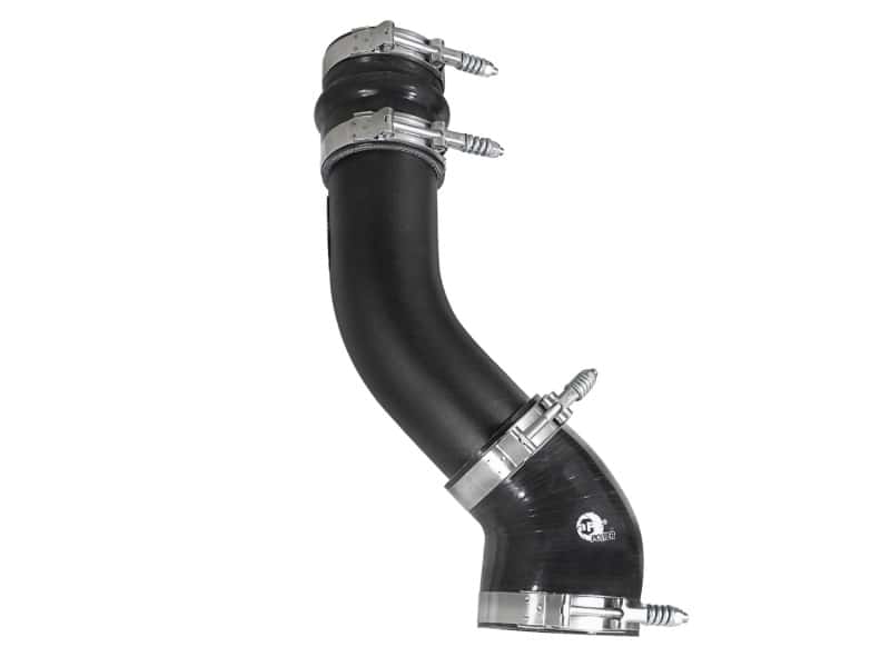 aFe — aFe Bladerunner 3 inch Black Intercooler Hot Side Tube Dodge Diesel Trucks 94-02 L6-5.9L
Hot Charge Pipe - view 2