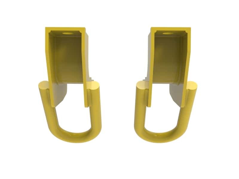 aFe — aFe Toyota Tundra 2022 V6-3.5L (tt) Front Tow Hook Yellow
Front Tow Hook - view 3