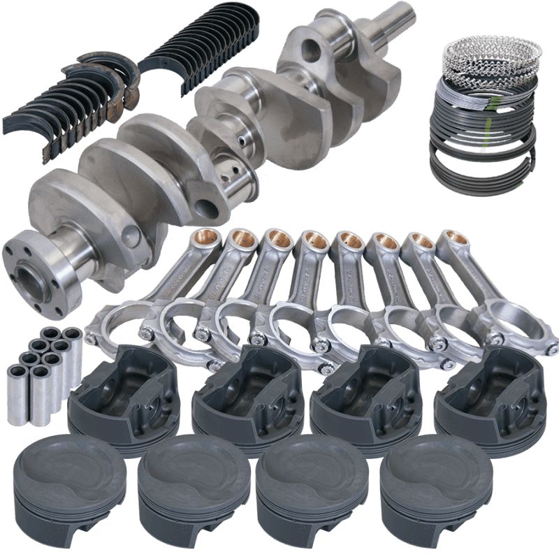 Eagle — Eagle Ford 289/302 3.400in Crank 5.400in I-Beam Rods -16cc 4.060in Pistons Rotating Assembly
Pro Street Assembly - view 1