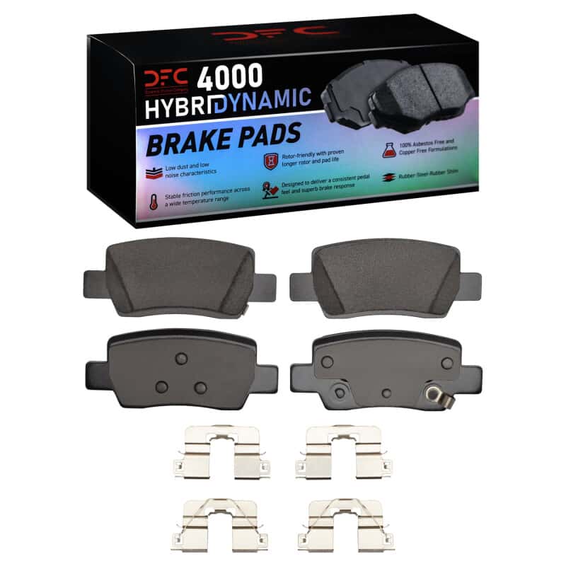 DFC — DFC 21-25 Kia Seltos (USA/Canada) Rear 4000 HybriDynamic Brake Pads and Hardware Kit
DFC Brake Pad Set - view 2