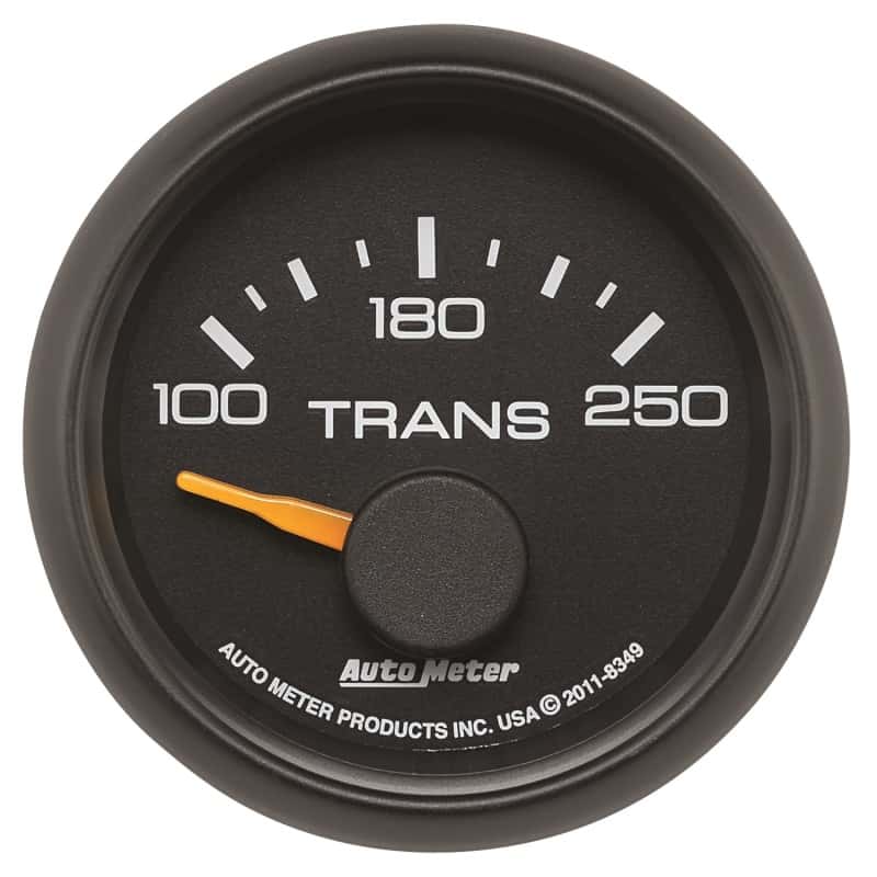 AutoMeter — Autometer Factory Match GM 2-1/16in 100-250 Degree Electric Transmission Temp Gauge
2-1/16" TRANS TEMP, - view 1