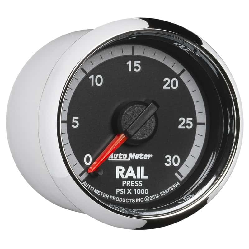 AutoMeter — Autometer Factory Match Dodge 6.7L 4th Gen Fuel Rail Pressure Gauge 2-1/16in FSE
2-1/16" RAIL PRESS, - view 9