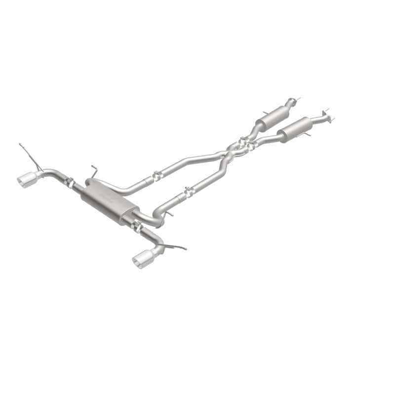 Magnaflow — MagnaFlow Cat-Back SS 2.5in Dual Split Rear 4in Black Tip 11-16 Jeep Grand Cherokee 5.7L V8/3.6L V6
Cat-Back - view 3