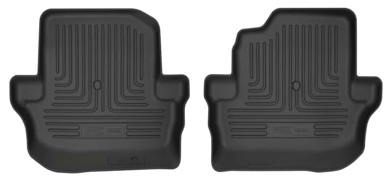 Husky Liners — Husky Liners 19-24 Jeep Wrangler JL 2dr. Weatherbeater 2nd Seat Black Floor Liner - view 1