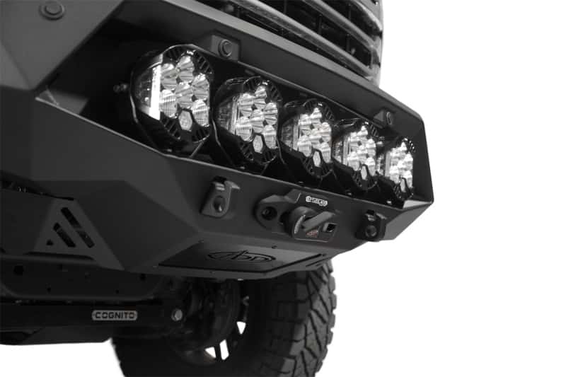 Addictive Desert Designs — Addictive Desert Designs 2024+ Chevy Silverado 2500/3500 Bomber HD Front Bumper
Bumper- Front - view 7