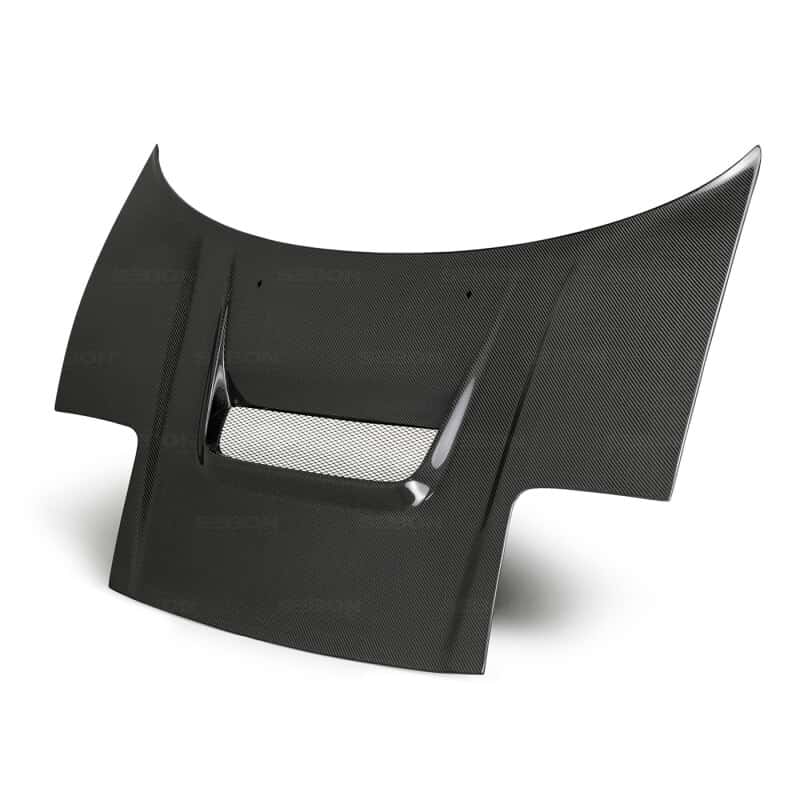 Seibon — Seibon 92-01 Acura NSX VSII-style Carbon Fiber Hood - view 5