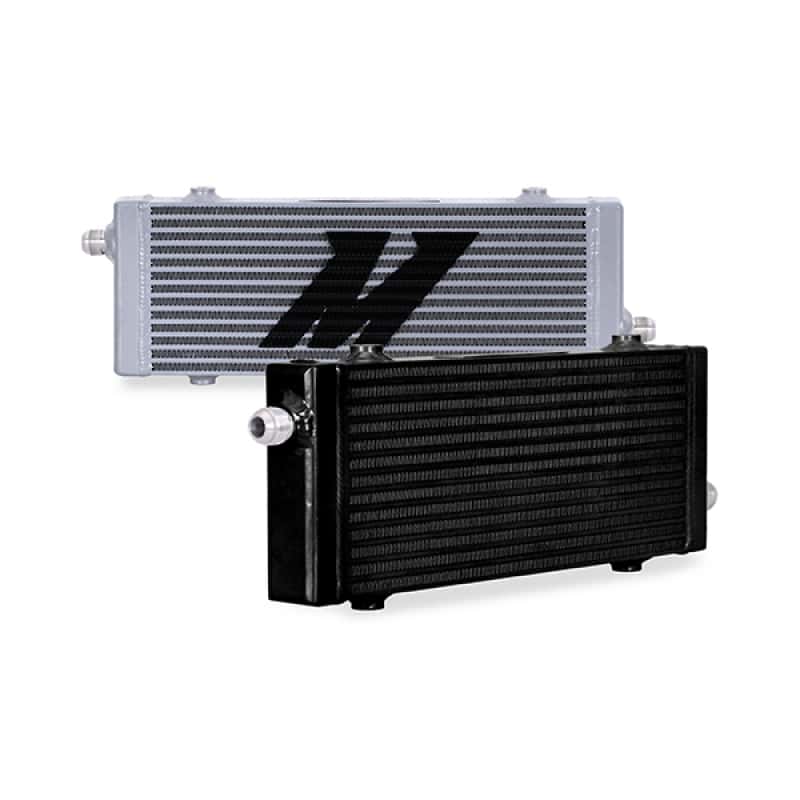 Mishimoto — Mishimoto Universal Medium Bar and Plate Cross Flow Black Oil Cooler - view 1