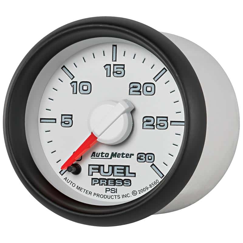 AutoMeter — Autometer Factory Match 52.4mm Full Sweep Electronic 0-30 PSI Fuel Pressure Gauge
2-1/16" FUEL PRESS, - view 3