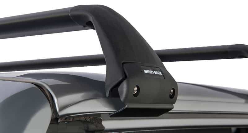 Rhino-Rack — Rhino-Rack 07-22 Jeep Wrangler JK/JL 2 Door Hard Top Vortex SG 2 Bar Roof Rack - Black
Roof Rack - view 5