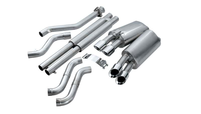 CORSA Performance — Corsa 1992-1995 Chevrolet Corvette C4 5.7L V8 LT1 Sport Cat-Back Exhaust w/ Twin 3.5in Polished Tips
Exhaust - view 3