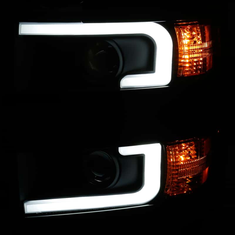 ANZO — ANZO Projector Headlights With Plank Style Design Black w/Amber 15-17 Chevrolet Silverado 2500/3500
Head Light Set
HdLtSet - view 6