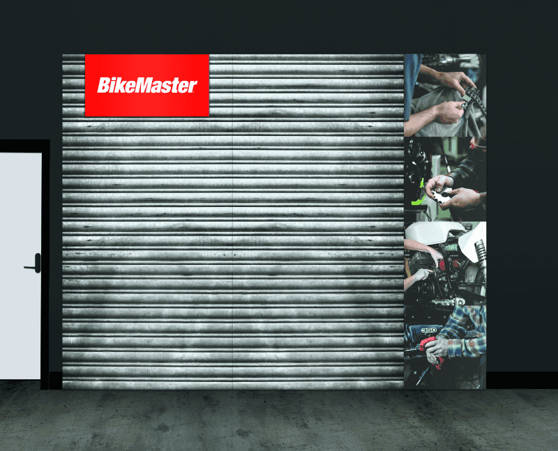 BikeMaster — BikeMaster Wall Graphics Kit - view 1