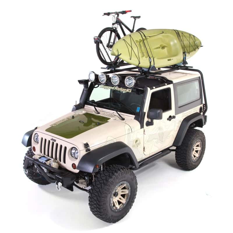 Rugged Ridge — Rugged Ridge Roof Rack 07-18 Jeep 2-Door Jeep Wrangler
OFFROAD_EXTERIOR
Roof Rack - view 2