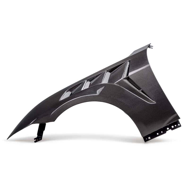 Anderson Composites — Anderson Composites 2024 Ford Mustang Type-GTD Carbon Fiber Fenders - view 1
