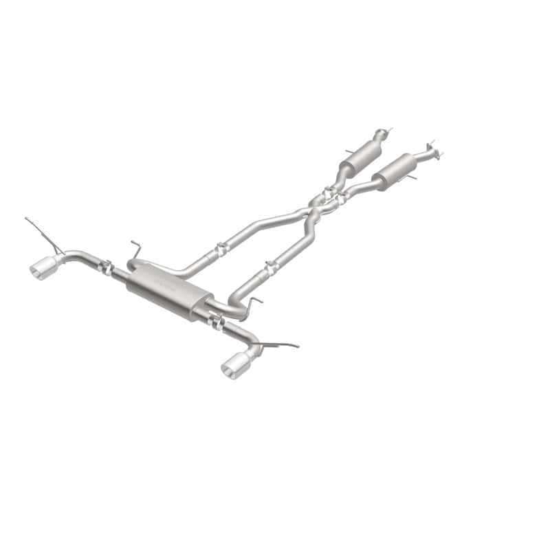 Magnaflow — MagnaFlow Cat-Back SS 2.5in Dual Split Rear 4in Black Tip 11-16 Jeep Grand Cherokee 5.7L V8/3.6L V6
Cat-Back - view 25