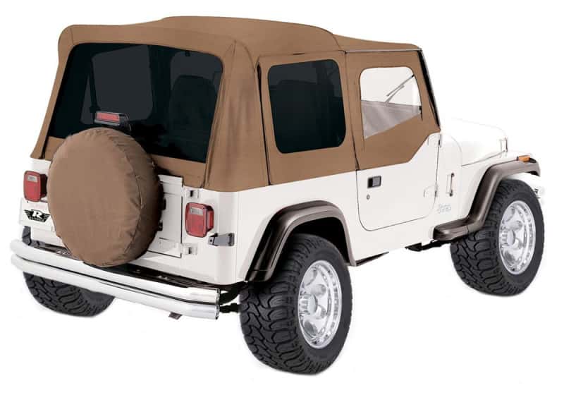 Rampage — Rampage 1988-1995 Jeep Wrangler(YJ) OEM Replacement Top - Spice Denim
Fctry Rplcmnt Sft Tp
Top-Soft - view 2