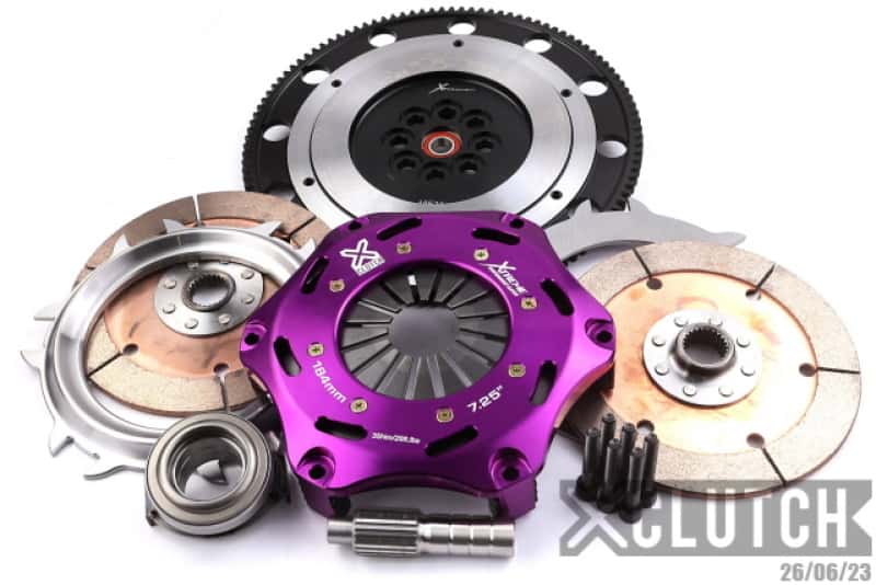 XCLUTCH — XClutch 97-01 Acura Integra RS 1.8L 7.25in Twin Solid Ceramic Clutch Kit
Clutch Kit - view 1