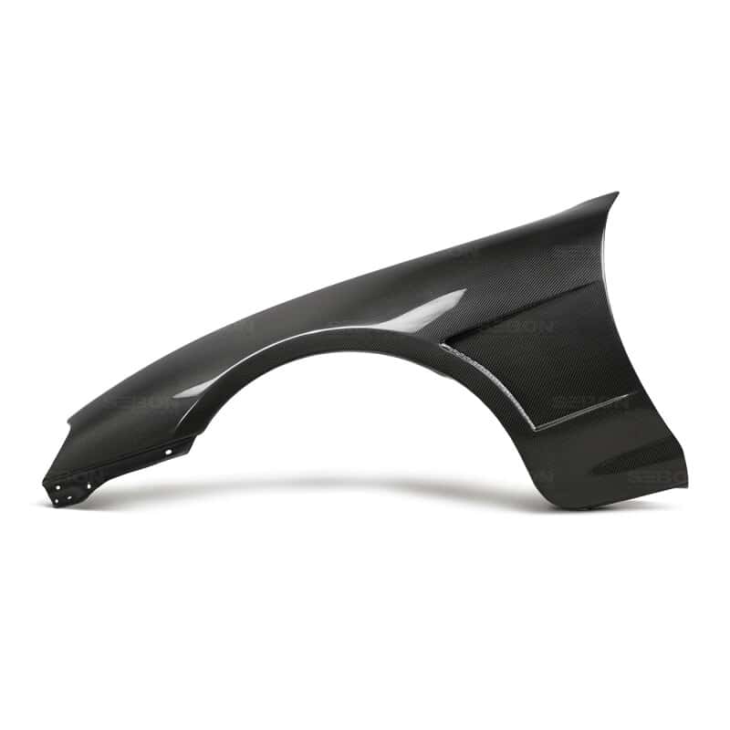 Seibon — Seibon 93-98 Toyota Supra TV-Style Carbon Fiber Fenders (Pair) - view 4