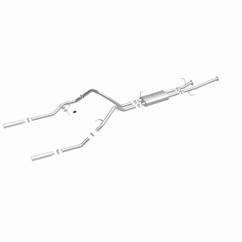 Magnaflow — MagnaFlow 14 Toyota Tundra V8 4.6L/5.7L Stainless Cat Back Exhaust Dual Split Rear Exit
Cat-Back - view 4
