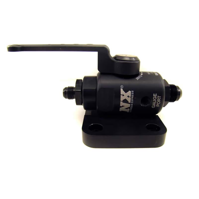 Nitrous Express — Nitrous Express Remote Shutoff Nitrous Valve 4AN Male Inlet and Outlet
Shutoff Valve
N2OSafetyVlv - view 3