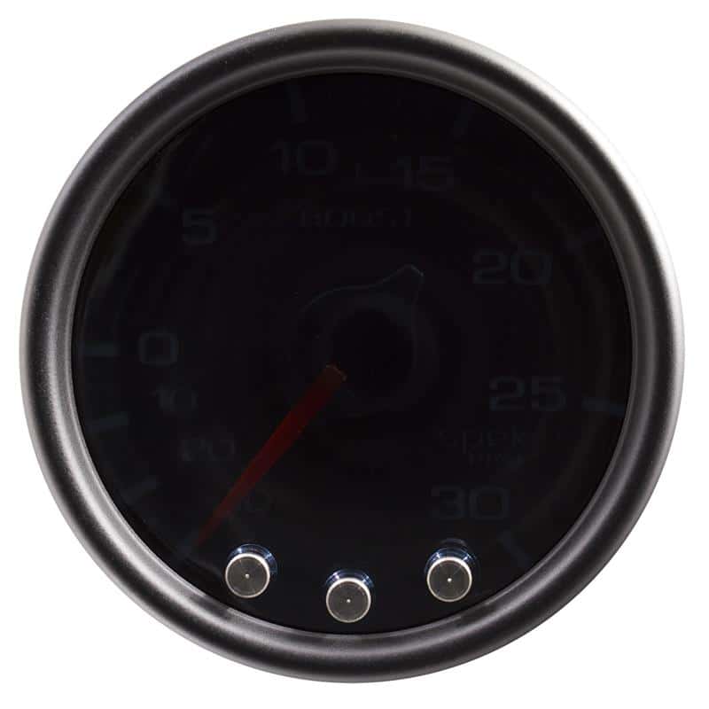 AutoMeter — Autometer Spek-Pro Gauge Vac/Boost 2 1/16in 30Inhg-30psi Stepper Motor Peak & Warn Black/Smoke/Black
GA 2" BST 30 BSB SPK - view 2