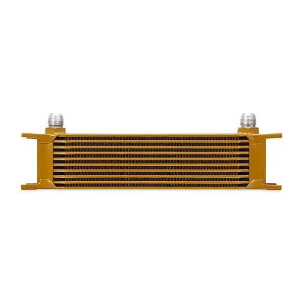 Mishimoto — Mishimoto Universal 10 Row Oil Cooler - Gold - view 2