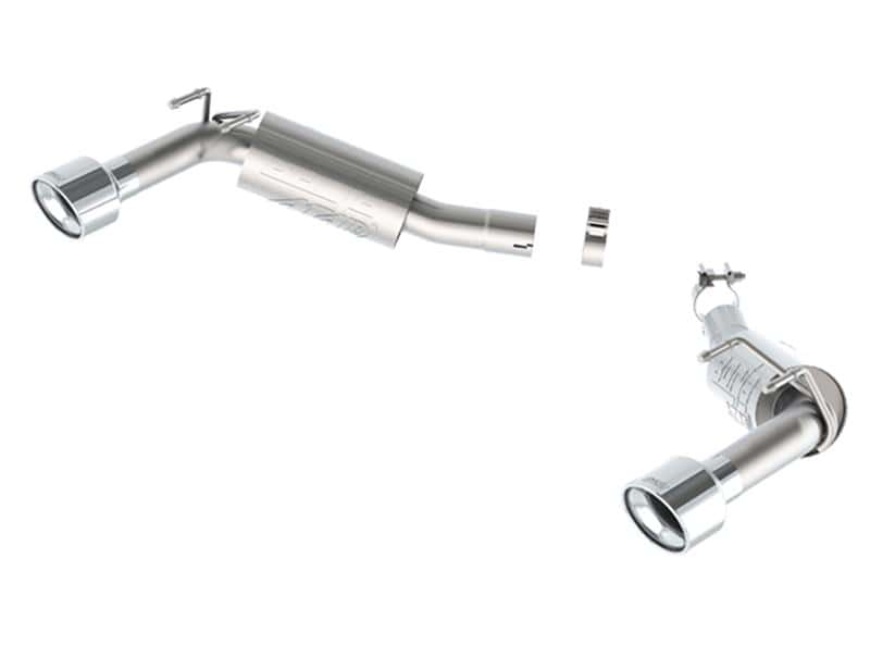 Borla — Borla 14-15 Camaro SS 6.2L V8 RWD Single Split Rr Exit ATAK Exhaust (rear section only)
Axle-Back System
ExhstSysKt - view 2