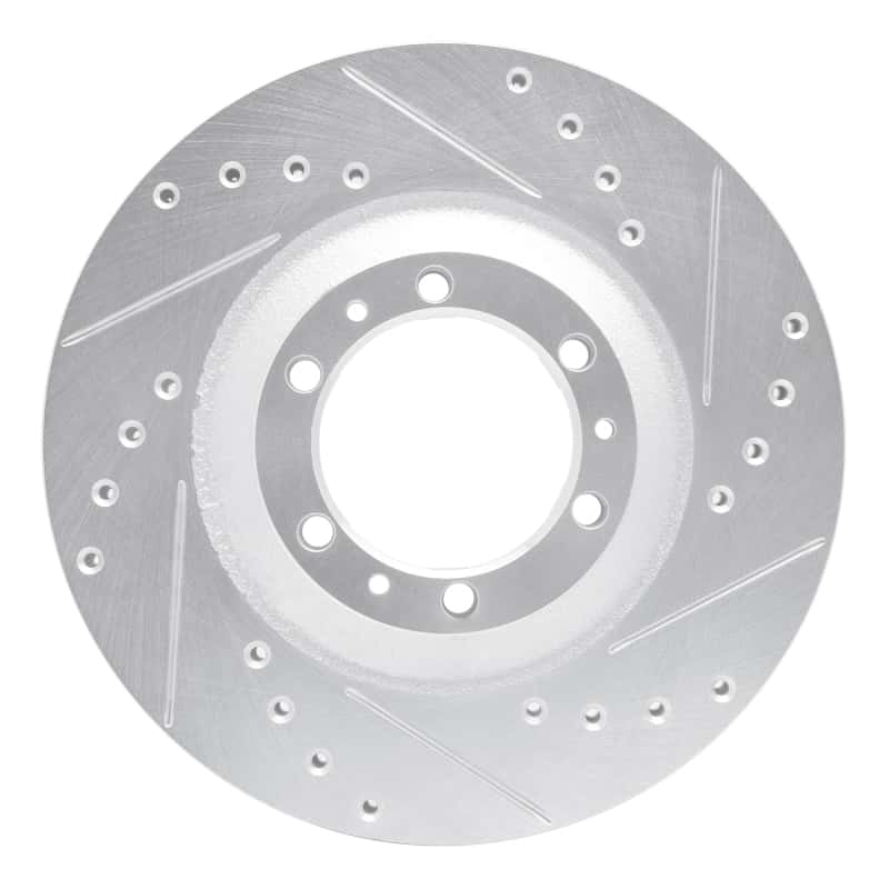 R1 Concepts — R1 92-02 Acura SLX Front Right Drilled & Slotted Silver Brake Rotor
R1 Brake Rotor Drill - view 1