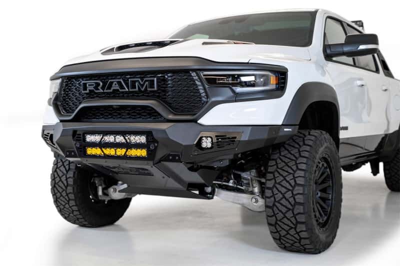 Addictive Desert Designs — Addictive Desert Designs 2021 Dodge RAM 1500 TRX Bomber Front Bumper (20in Lights)
Bumper- Front
Bumpers - view 5