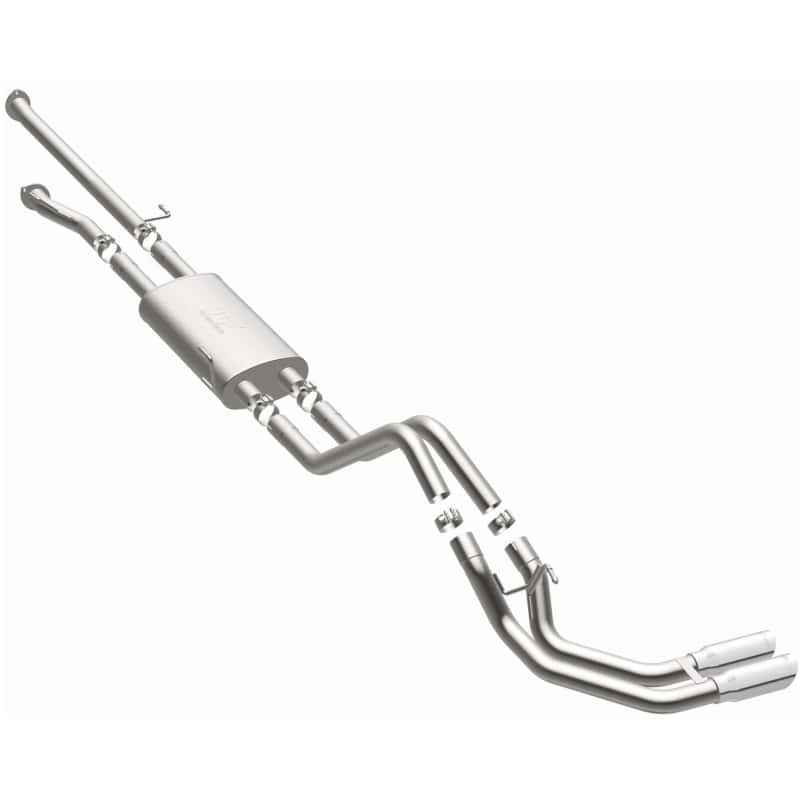 Magnaflow — MagnaFlow 14 Toyota Tundra V8 4.6L/5.7L Stainless C/b Exhaust Dual same side pass. rear tire
Cat-Back - view 28