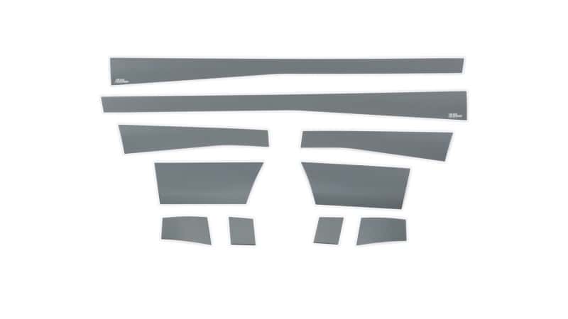 Putco — Putco 10-18 RAM 2500/3500 6.5ft Bed- 5.5in Wide w/o Factory Flares 10pcs Blk Platinum Rocker Panels
Rocker Panel Molding - view 1