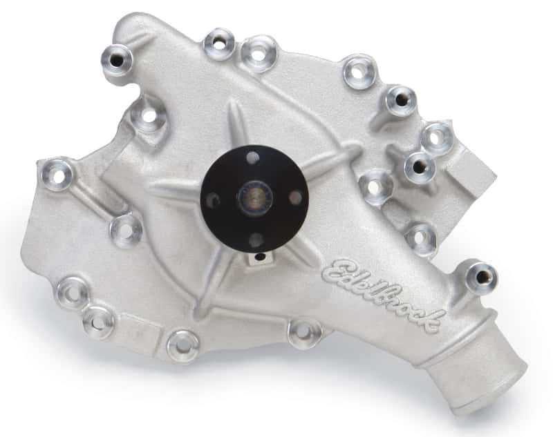 Edelbrock — Edelbrock Water Pump High Performance Ford 1970-92 429/460 CI V8 Standard Length Satin Finish
WATER PUMPS - view 2