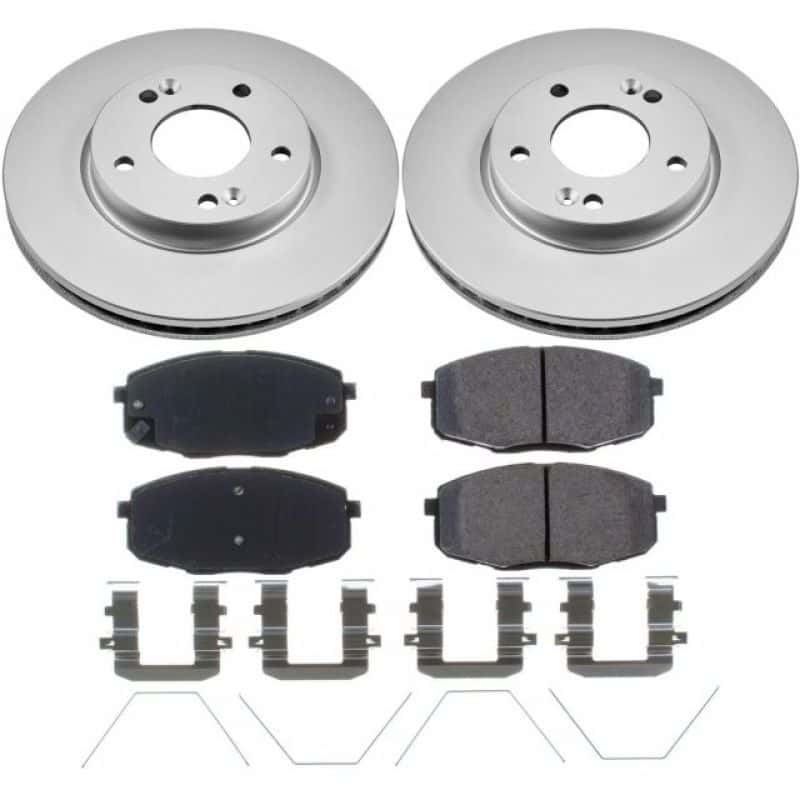 PowerStop — Power Stop 17-19 Kia Soul Front Z17 Evolution Geomet Coated Brake Kit - view 1