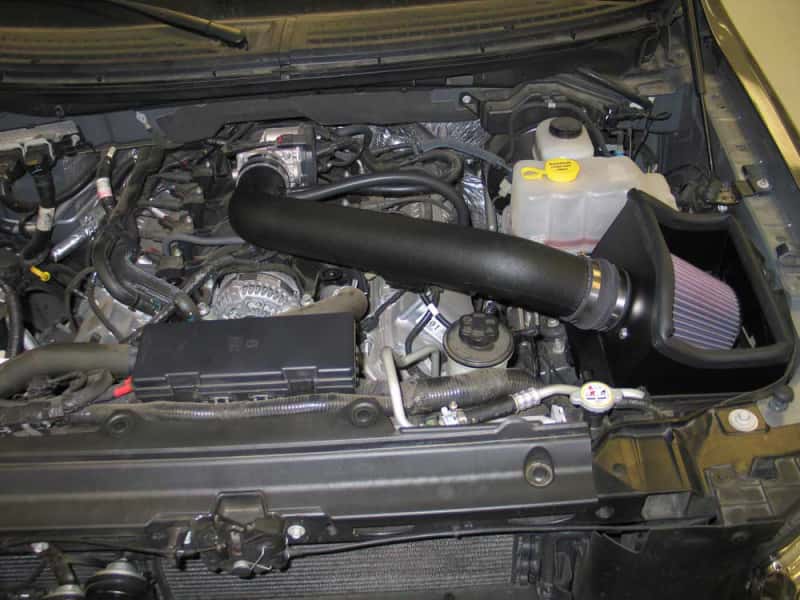 K&N Engineering — K&N 11-12 Ford F-150 6.2L V8 Performance Intake Kit
Performance Air Inta
Air Intake System - view 3