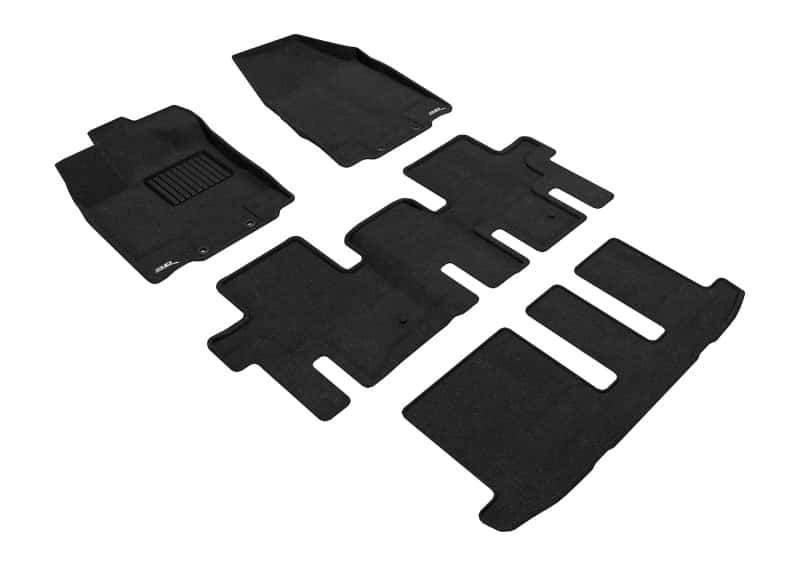 3D MAXpider — 3D MAXpider 14-20 Infiniti Qx60 / Jx 13 Elegant Black R1 R2 R3
Floor Mat Set - view 1