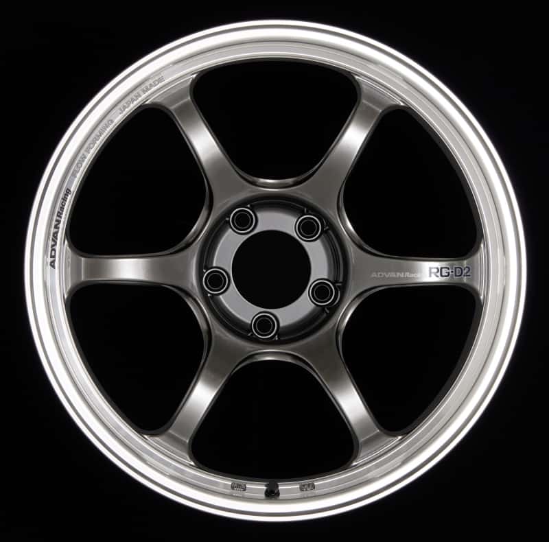 Advan — Advan RG-D2 18x10.5 +24 5x120 Machining and Racing Hyper Black Wheel - view 1