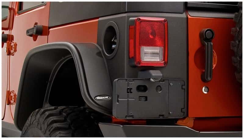 Bushwacker — Bushwacker 07-18 Jeep Wrangler Trail Armor Rear Corners - Black
Trail Armor - view 6
