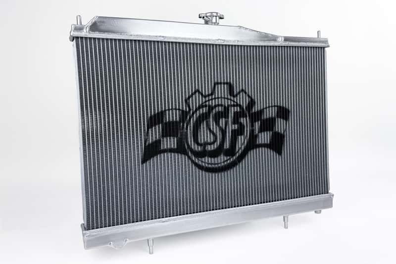 CSF — CSF 94-98 Nissan GT-R / GTS R33 High-Performance All-Aluminum Radiator - Black
CSF Radiator - view 2