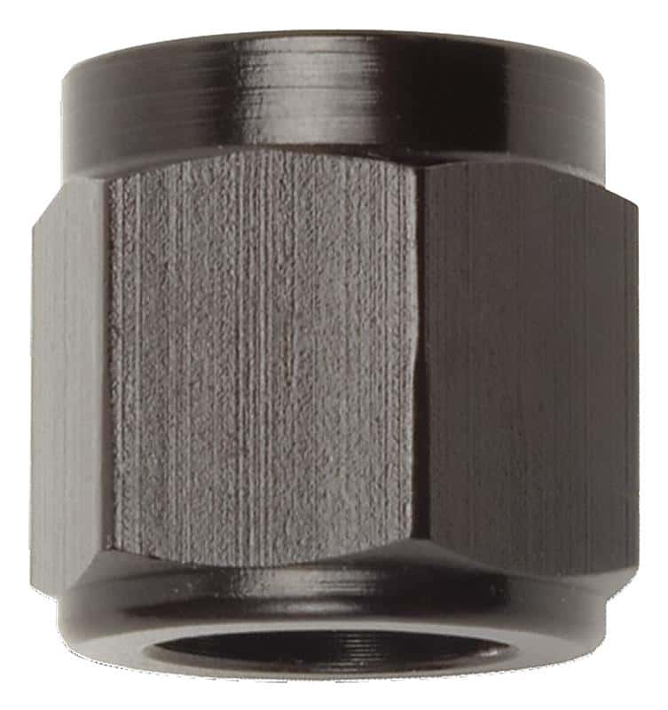 Russell — Russell Performance -4 AN Tube Nuts 1/4in dia. (Black) (6 pcs.)
Adapter Fitting - view 3