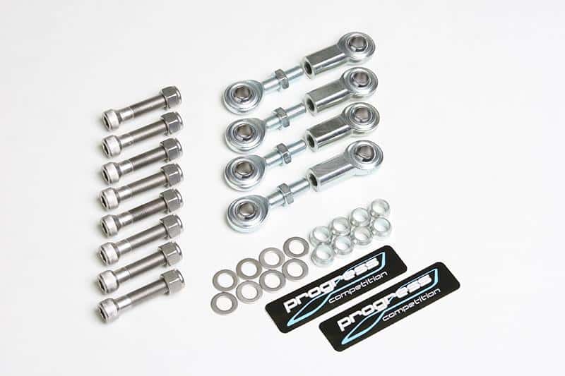 Progress Technology — Progress Tech 97-13 Chevrolet Corvette (C5/C6) 3-Piece End Link Kit (Pair) - Front & Rear
Endlink - view 1
