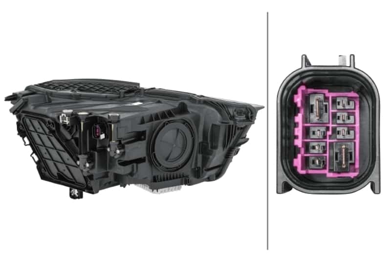 Hella — Hella 2019-2022 Audi Q3 Headlight Assembly - view 2